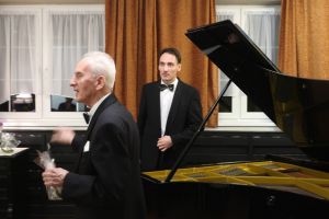 1339th  Liszt Evening - Parlour of Four Muses in Oborniki Slaskie, 13rd Sep 2019<br> The performers were Alexey Komarov - piano and Juliusz Adamowski - commentary. Photo by Jolanta Nitka.